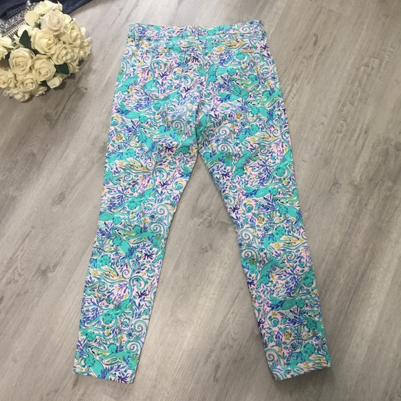 NWT Lilly Pulitzer South Ocean Skinny Crop - Picture 6 of 9